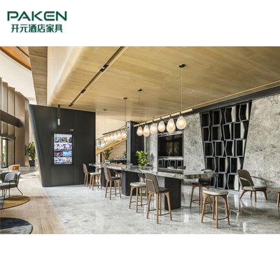 গুণ  Customized Size Solid Wood Hotel Restaurant Furniture কারখানা